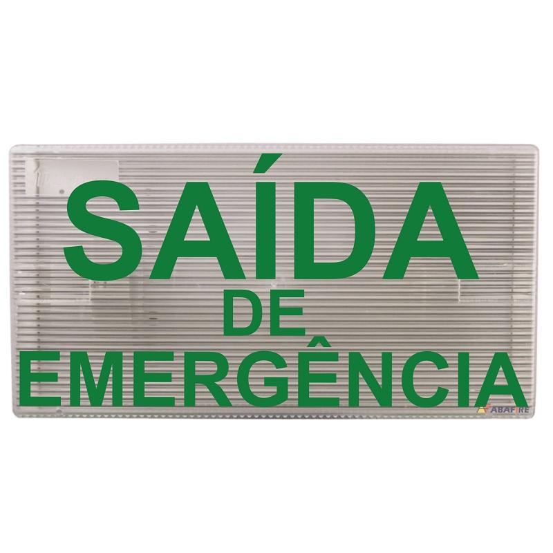 Luminária autônoma de emergência