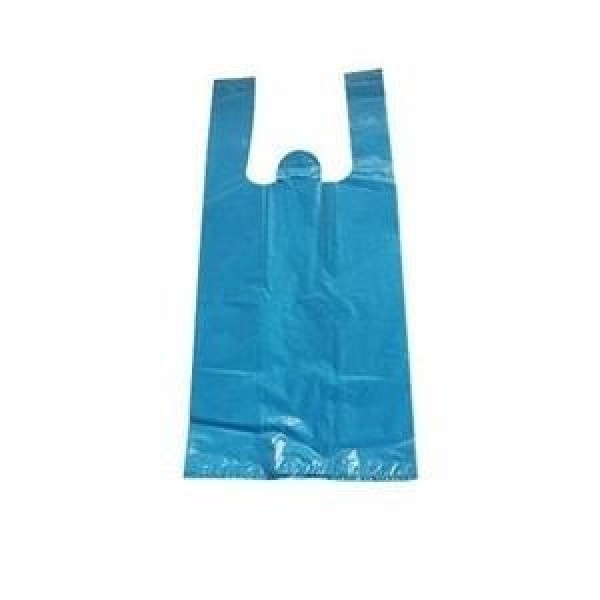 Sacola plástica tipo camiseta