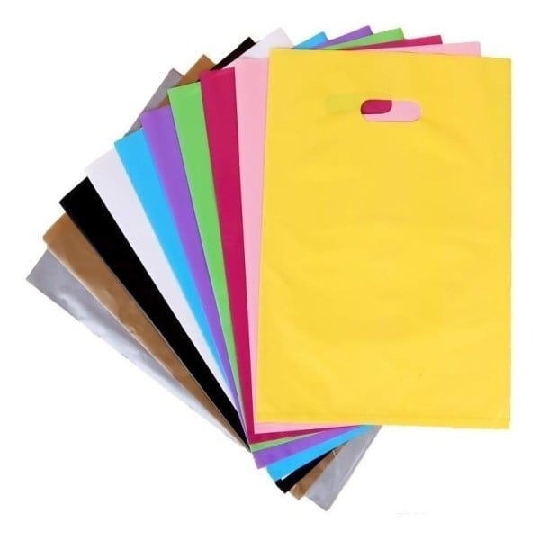 Sacolas e sacos plásticos