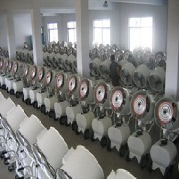 Ventilador industrial com umidificador