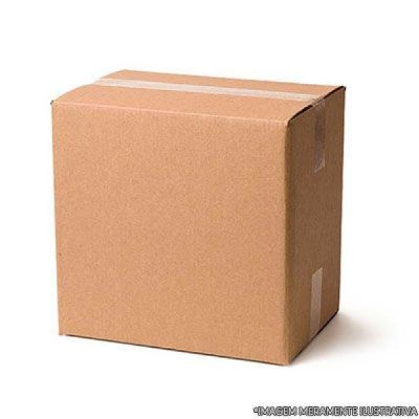 Caixa de papelão tipo maleta