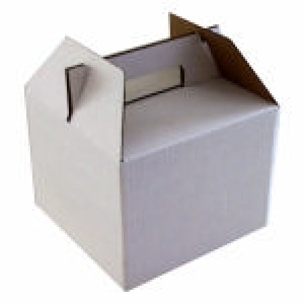 Caixa de papelão tipo maleta