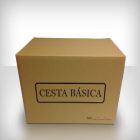 caixa de papelão para cesta básica em sp