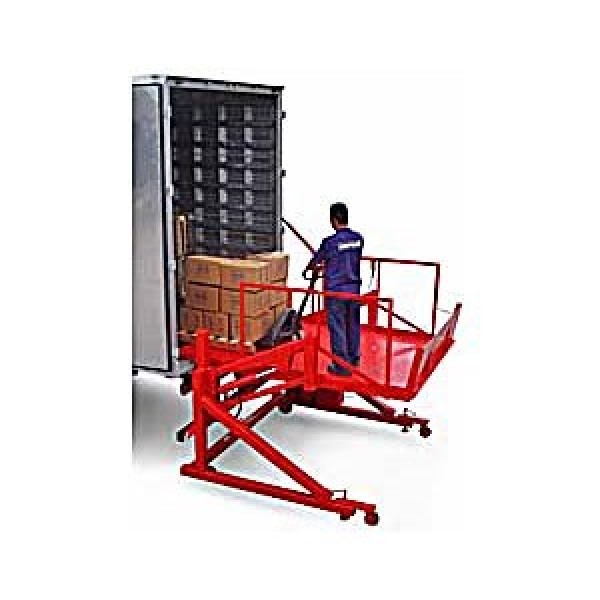 Plataforma elevatória para doca