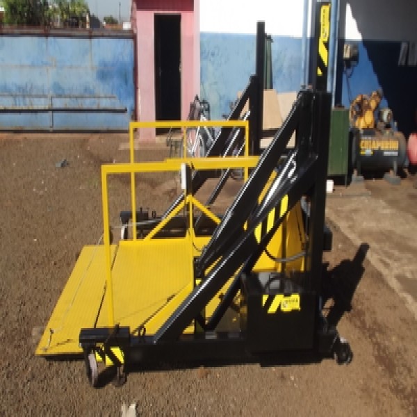 Plataforma niveladora de doca avançada
