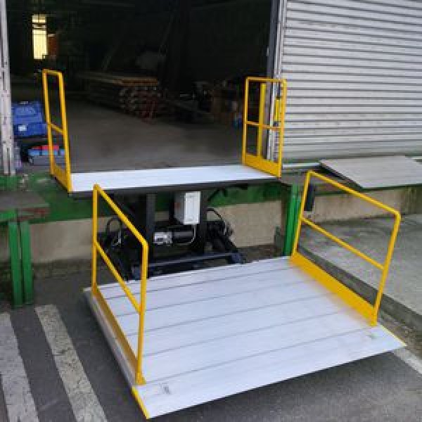 Plataforma niveladora de doca avançada