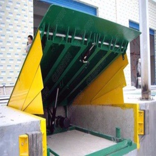 Plataforma niveladora de doca embutida