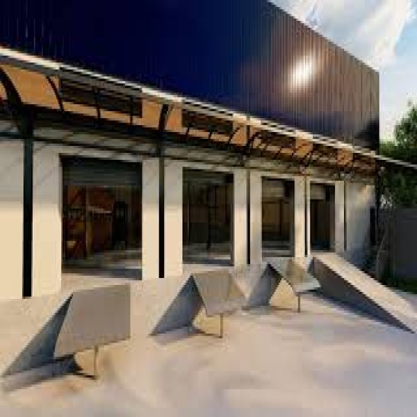 Plataforma niveladora de doca industrial