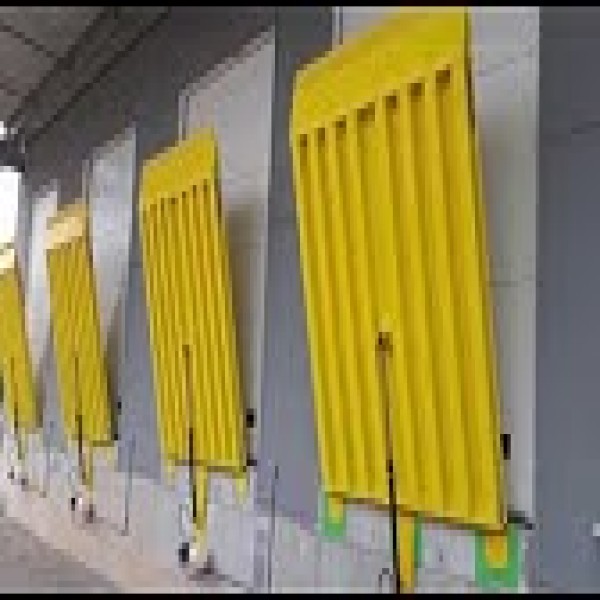Plataforma niveladora de doca industrial