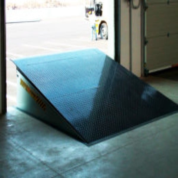 Plataforma niveladora de doca manual