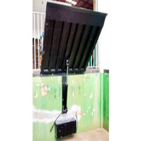 Plataforma niveladora para docas