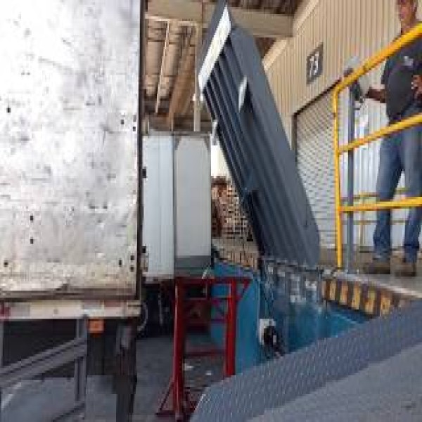 Plataformas niveladoras de doca eletro hidráulicas