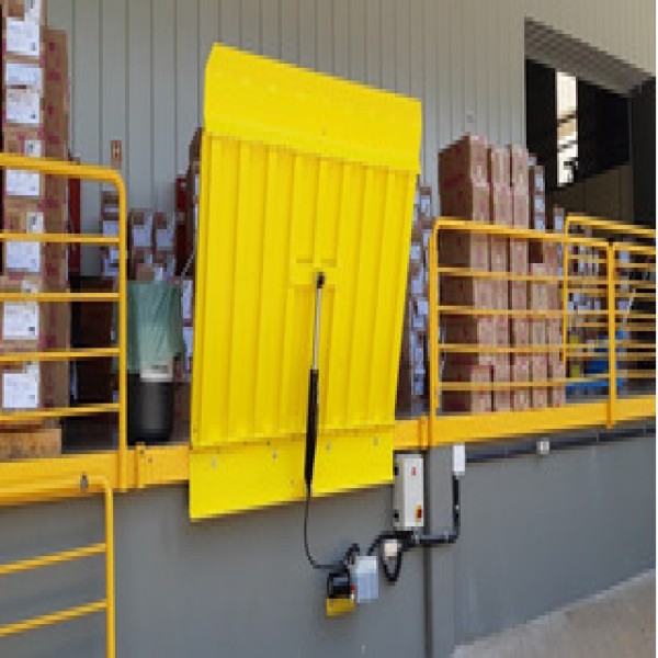 Plataformas niveladoras de doca eletro hidráulicas