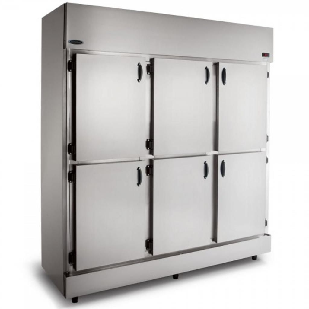 geladeira inox industrial