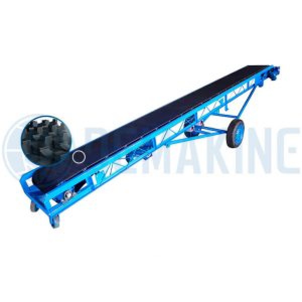 Mesa elevadora com esteira transportadora