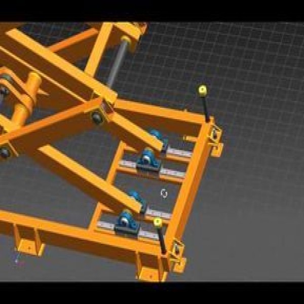 Plataforma elevatória pantográfica
