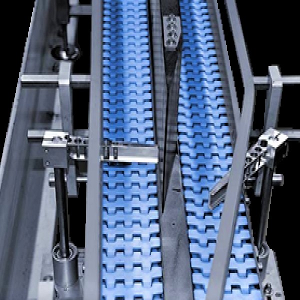 Transportador de roletes acionados