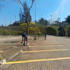 pintura de faixas para estacionamento