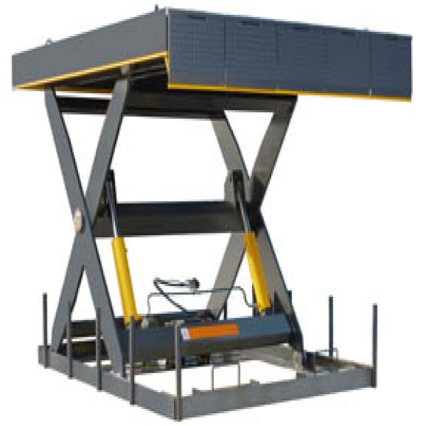 Plataforma elevatória industrial