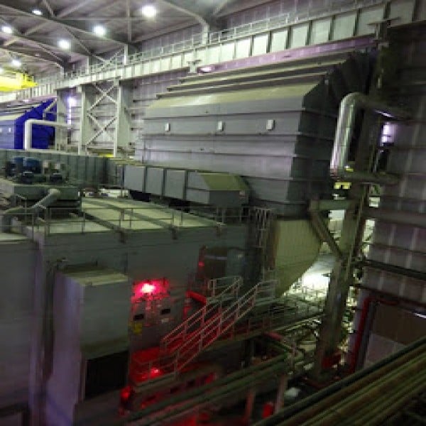 Condensador de vapor turbina