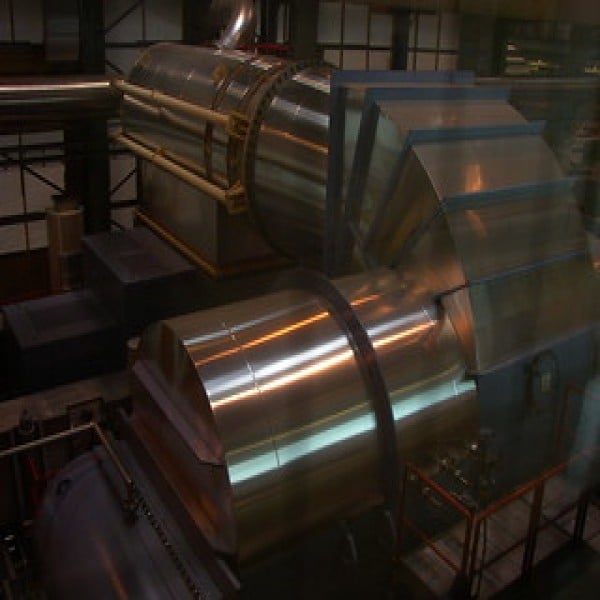 Condensador de vapor turbina