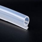 fábrica de perfil de silicone transparente