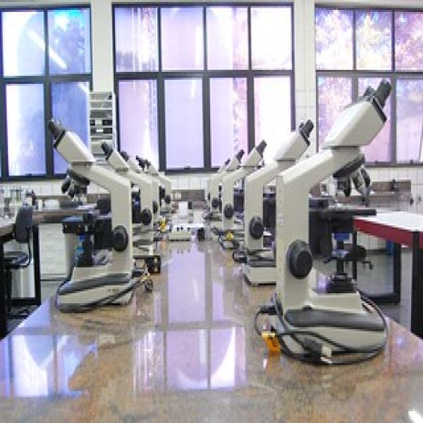 Bancada para laboratório para faculdade