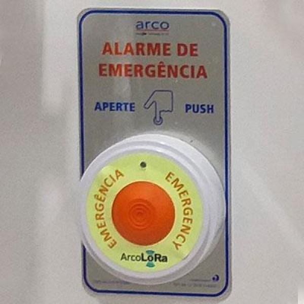 Alarmes monitorados para cuidadores