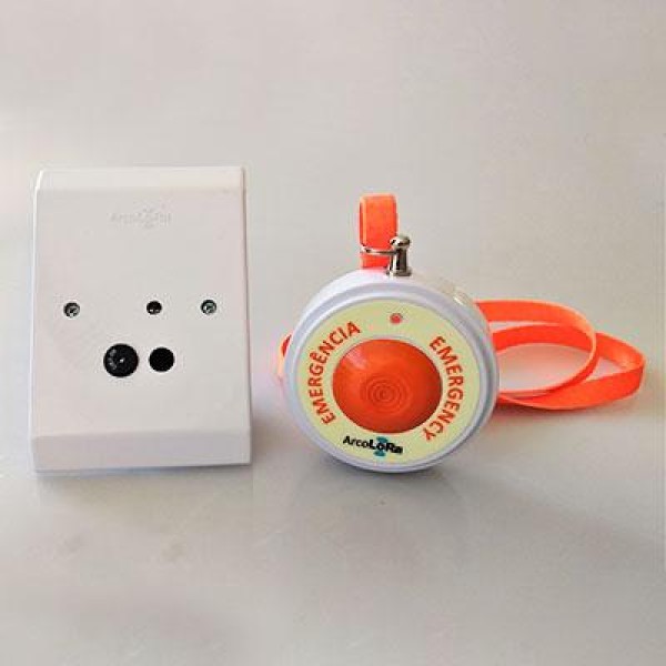 Alarmes monitorados para cuidadores
