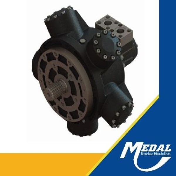 Motor hidráulico radial