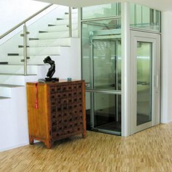 Elevador panorâmico para residência