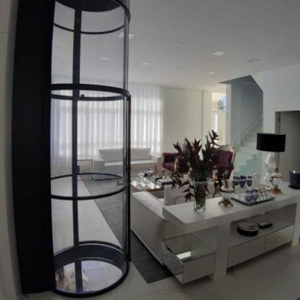 Elevador residencial panorâmico