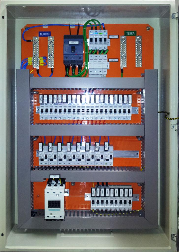 Instalação e montagem de painéis elétricos