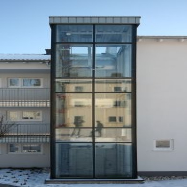 Elevador residencial panorâmico