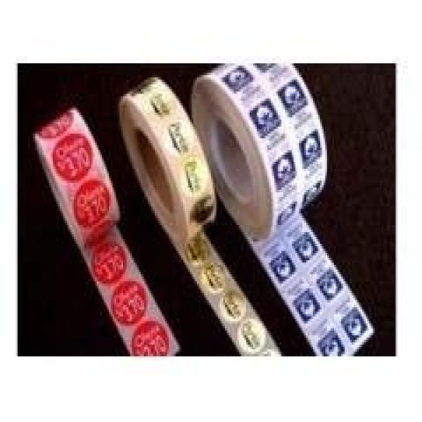 Etiqueta em papel couché