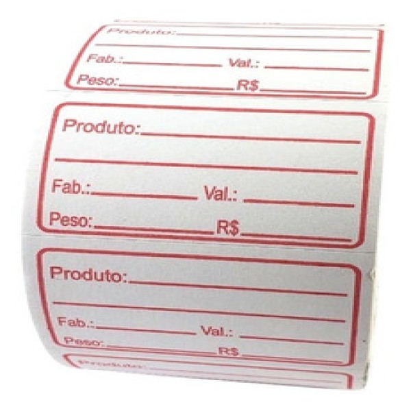 Etiqueta para data de validade
