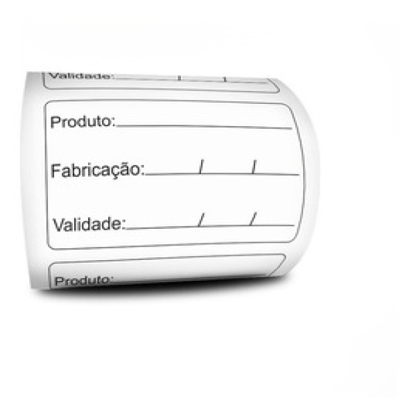 Etiqueta para data de validade