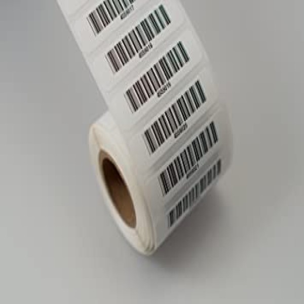 Etiquetas adesivas para código de barras