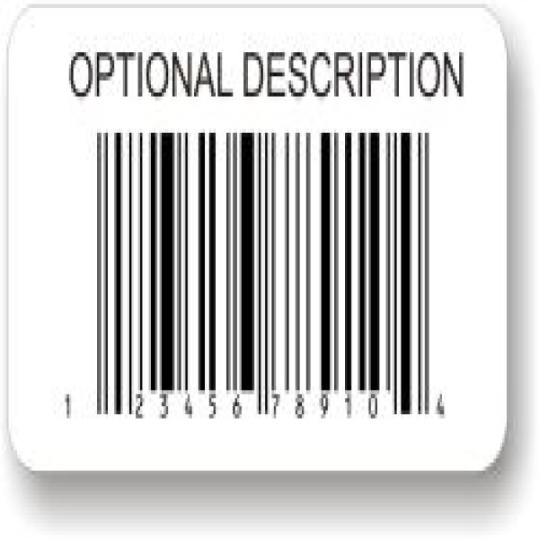 Etiquetas adesivas para código de barras
