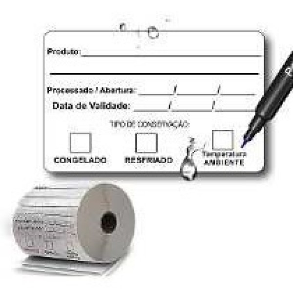 Etiquetas de validade para alimentos