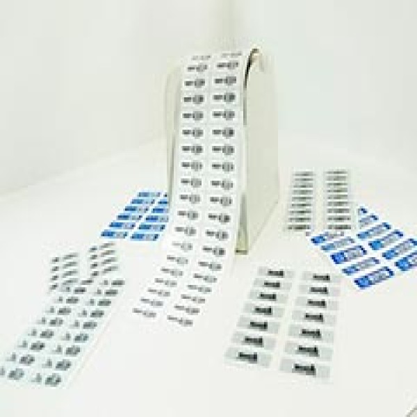 Etiquetas lacres de segurança