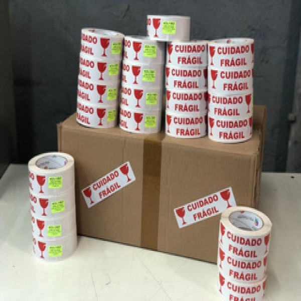 Etiquetas para caixas de papelão