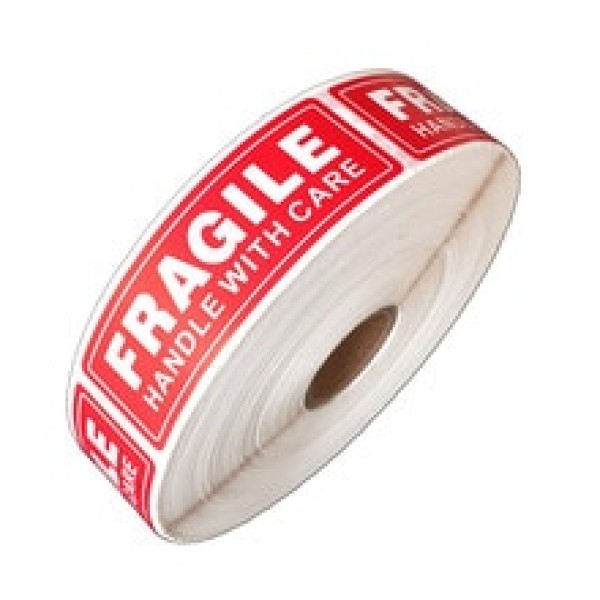Etiquetas para caixas de papelão