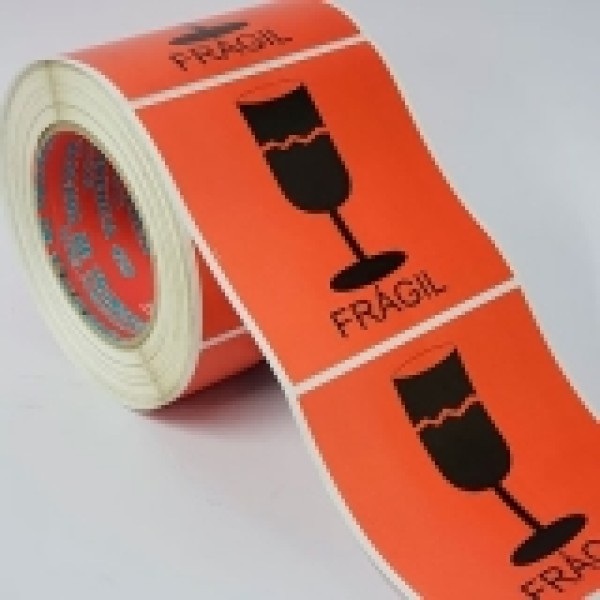 Etiquetas para caixas de papelão