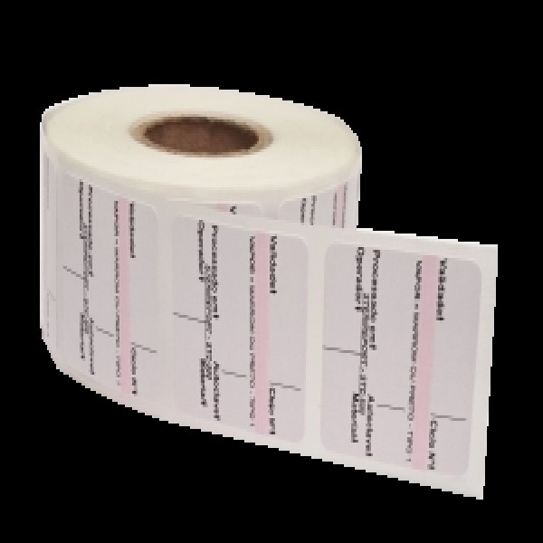 Etiquetas para identificação de lote