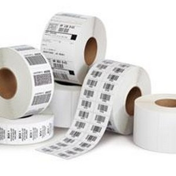 Rolo de etiquetas adesivas personalizadas