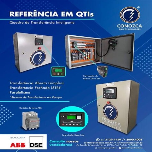 Comprar painel automático para gerador