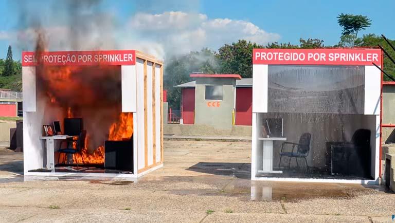 Combate de incêndio