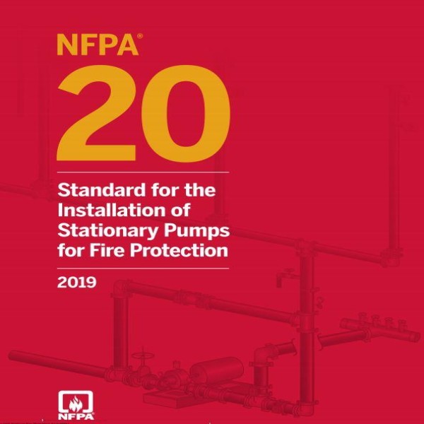 Sistema de alarme de incêndio NFPA 20