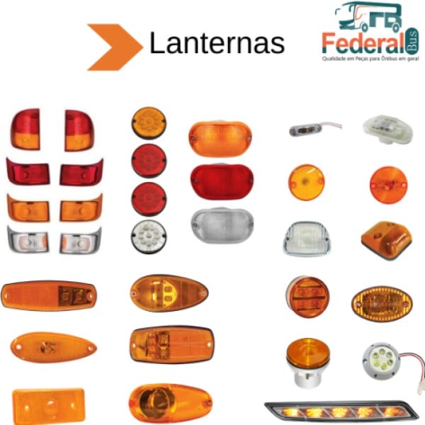 Lanterna de micro-ônibus no piauí